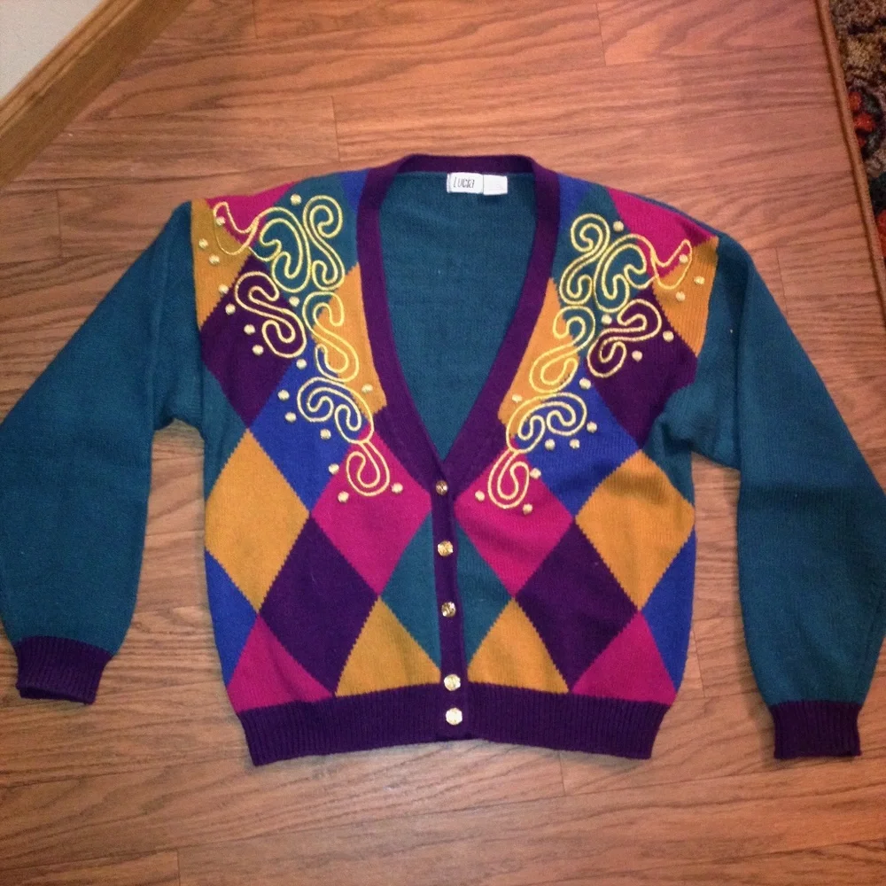 Vintage lucia colorful
